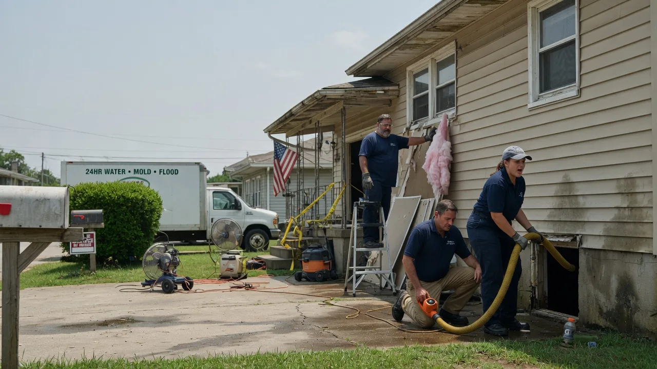 Water Damage Repair in Shepardsville, IN near me